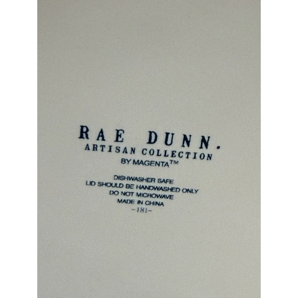 Rae Dunn White BEANS‎ 10